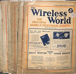 Immagine del venditore per The Wireless World: The Practical Radio and Television Journal (Vol XLNo. 2; Vol XLI No. 10; Vol XLII No. 20; Vol XLII No. 23; Vol XLII No. 24 and Vol XLIII No. 11) venduto da WeBuyBooks