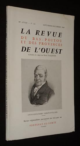 Bild des Verkufers fr La Revue du Bas-Poitou et des provinces de l'Ouest (80e anne - n5-6, septembre-dcembre 1969) zum Verkauf von Abraxas-libris