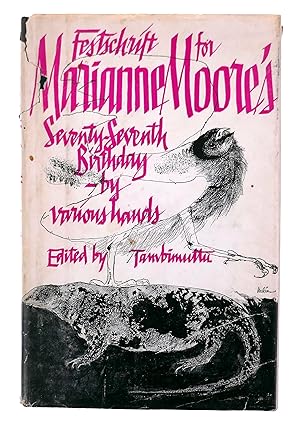 Bild des Verkufers fr Festschrift for Marianne Moore's Seventy Seventh Birthday: By Various Hands zum Verkauf von Black Falcon Books