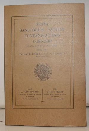 Gesta Sanctorum Patrum Fontanellensis Coenobii (Gesta Abbatum Fontanellensium).