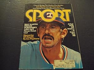 Sport Aug 1975 Billy Martin, FBI Bill Walton