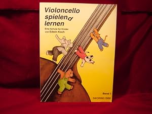 Bild des Verkufers fr Violoncello spielend lernen. Eine Schule fr Kinder. Band 1. SIKORSKI 1566. Redaktion: Ulrike Patow, Grafische Gestaltung und Illustration: Victoria Schwartz. zum Verkauf von Antiquariat Olaf Drescher