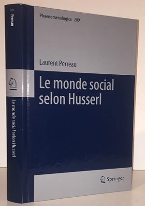 Le Monde Social Selon Husserl