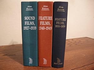 Immagine del venditore per Sound Films, 1927-1939; Feature Films, 1940-1949; Feature Films, 1950-1959 (Three Volumes) A United States Filmography venduto da Bungalow Books, ABAA