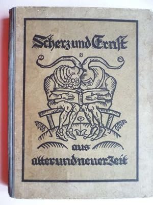 Seller image for Scherz und Ernst aus alter und neuer Zeit. Als Lesebuch fr das 5. Schuljahr in den Leipziger Volksschulen eingefhrt. for sale by Ostritzer Antiquariat