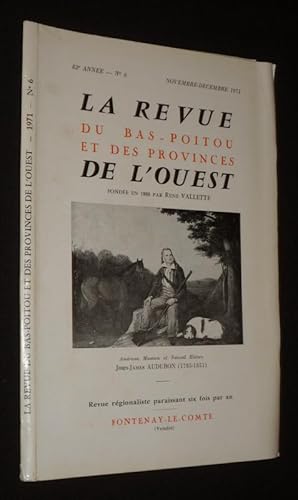 Bild des Verkufers fr La Revue du Bas-Poitou et des provinces de l'Ouest (82e anne - n5, septembre-octobre 1971) zum Verkauf von Abraxas-libris