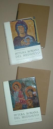 Bild des Verkufers fr PITTURA ROMANA DEL MEDIOEVO. Vol I (Secoli IV - X) + Vol II (Secoli XI - XIV). zum Verkauf von ANTIQUARIAT TINTENKILLER