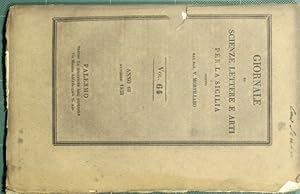 Giornale di scienze lettere ed arti per la Sicilia. Ottobre 1838 - N. 64