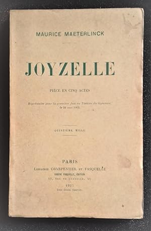 Image du vendeur pour JOYZELLE. Piece en cinq actes. mis en vente par Librairie Pique-Puces