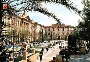 Postkarte Carte Postale 73601173 Murcia Glorieta de Espana Murcia