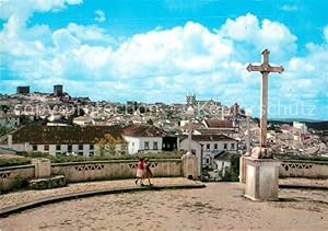 Postkarte Carte Postale 73598310 Portalegre Aspecto visto do Calvario Portalegre