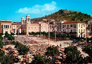 Seller image for Postkarte Carte Postale 73600221 Lamia Place Centrale Hauptplatz Lamia for sale by Versandhandel Boeger