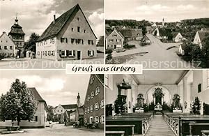 Postkarte Carte Postale 33600931 Arberg Arberg