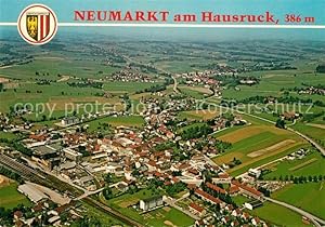 Bild des Verkufers fr Postkarte Carte Postale 73599503 Neumarkt Hausruckkreis Erholungsort Fliegeraufnahme Neumarkt Hausruckkr zum Verkauf von Versandhandel Boeger