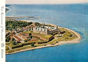 Seller image for Postkarte Carte Postale 73600386 Helsingor Elsinore Kronborg Castle Fliegeraufnahme Helsingor Elsinore for sale by Versandhandel Boeger