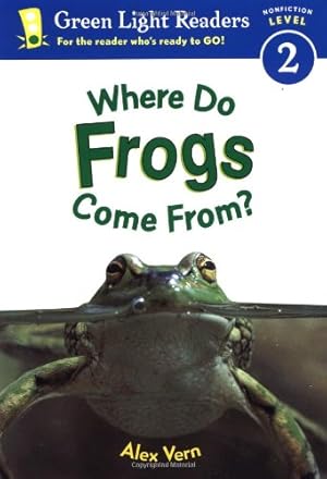 Seller image for Where Do Frogs Come From? (Green Light Readers Level 2) by Vern, Alex [Paperback ] for sale by booksXpress