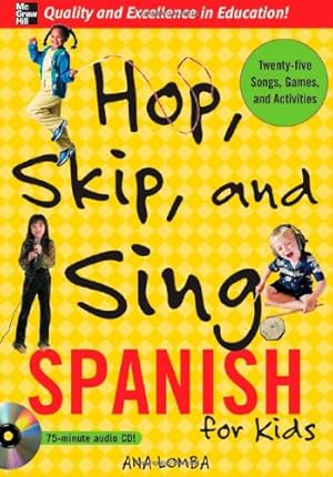 Seller image for Hop, Skip, and Sing Spanish (Book + Audio CD): An Interactive Audio Program for Kids by Lomba, Ana [Audio CD ] for sale by booksXpress