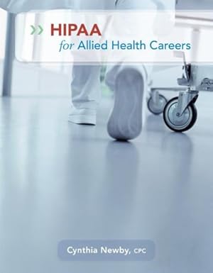 Seller image for HIPAA for Allied Health Careers by Newby CPC, Cynthia [Paperback ] for sale by booksXpress
