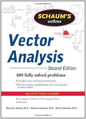 Seller image for Vector Analysis, 2nd Edition by Murray Spiegel, Seymour Lipschutz, Dennis Spellman [Paperback ] for sale by booksXpress