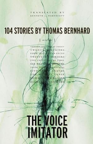 Seller image for The Voice Imitator by Bernhard, Thomas [Paperback ] for sale by booksXpress