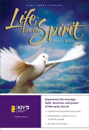 Image du vendeur pour KJV, Life in the Spirit Study Bible, Hardcover, Red Letter Edition: Formerly Full Life Study by Zondervan [Hardcover ] mis en vente par booksXpress