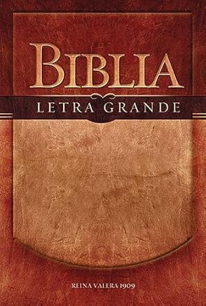 Imagen del vendedor de Biblia Letra Grande RV 1909 (Spanish Edition) by RVR 1909- Reina Valera 1909 [Paperback ] a la venta por booksXpress