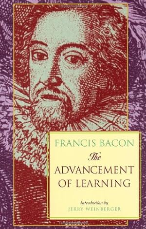 Image du vendeur pour The Advancement of Learning by Bacon, Frances, Bacon, Francis, Kitchin, G. W. [Paperback ] mis en vente par booksXpress