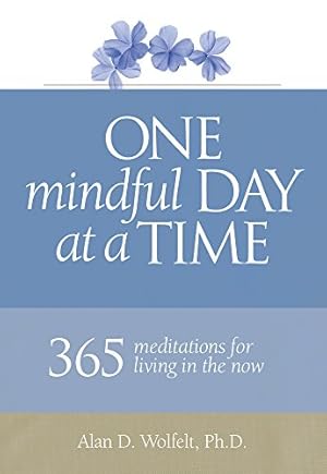 Image du vendeur pour One Mindful Day at a Time: 365 meditations for living in the now by Wolfelt Ph.D, Alan D. [Paperback ] mis en vente par booksXpress