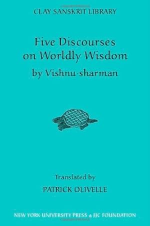 Seller image for Five Discourses of Worldly Wisdom (Clay Sanskrit Library) by Vishnusharman [Hardcover ] for sale by booksXpress