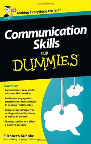 Imagen del vendedor de Communication Skills For Dummies by Kuhnke, Elizabeth [Paperback ] a la venta por booksXpress