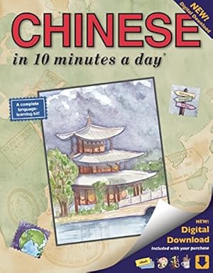 Imagen del vendedor de CHINESE in 10 minutes a day: Language course for beginning and advanced study. Includes Workbook, Flash Cards, Sticky Labels, Menu Guide, Software . Mandarin. Bilingual Books, Inc. (Publisher) by Kershul, Kristine K. [Paperback ] a la venta por booksXpress