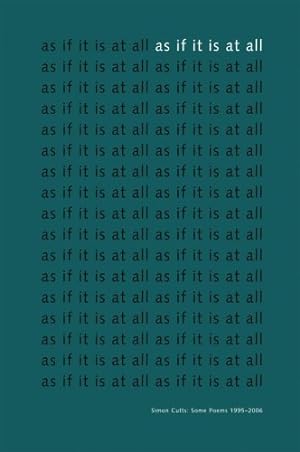 Seller image for As If It Is At All by Cutts, Simon [Paperback ] for sale by booksXpress