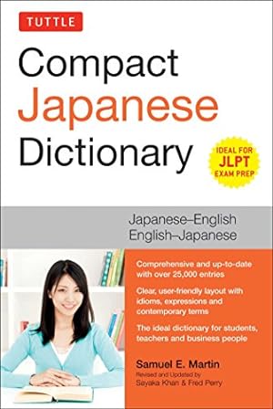 Seller image for Tuttle Compact Japanese Dictionary: Japanese-English English-Japanese (Ideal for JLPT Exam Prep) by Martin, Samuel E. [Paperback ] for sale by booksXpress