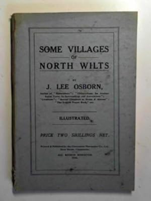 Immagine del venditore per Some villages of North Wilts. venduto da Cotswold Internet Books