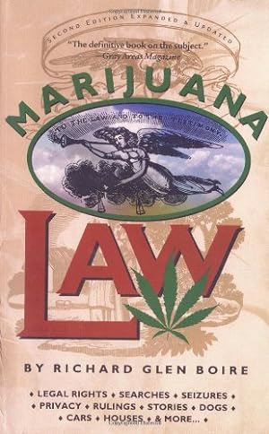 Seller image for Marijuana Law by Boire [Paperback ] for sale by booksXpress