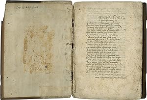 Consolatio philosophiae (Consolation of Philosophy); Renaissance Latin manuscript on paper