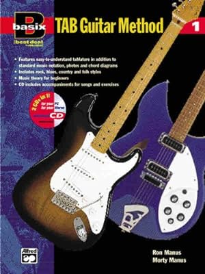 Seller image for Basix Tab Guitar Method by Morty Manus, Ron Manus, Morton Manus, Manus, Morty, Manus, Ron [Paperback ] for sale by booksXpress