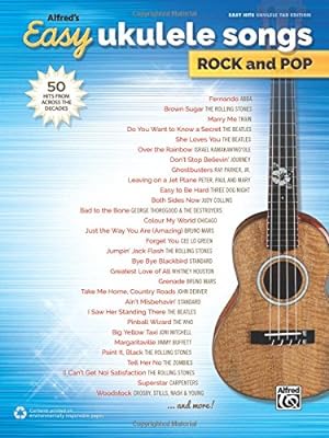 Seller image for Alfred's Easy Ukulele Songs -- Rock & Pop: 50 Hits from Across the Decades [Paperback ] for sale by booksXpress