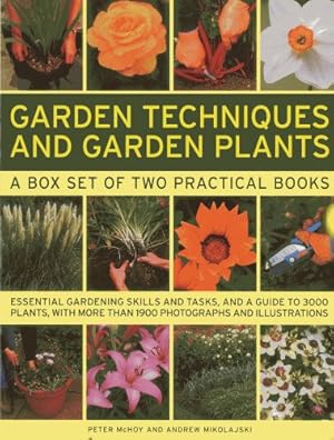 Seller image for Garden Techniques and Garden Plants: Essential gardening skills and tasks, and a guide to 3000 plants, with more than 1900 photographs and illustrations by Edwards, Jonathan, Mikolajski, Andrew [Hardcover ] for sale by booksXpress