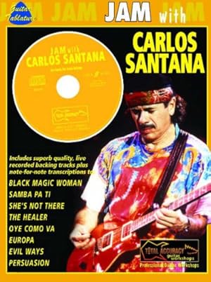 Image du vendeur pour Jam with Carlos Santana by Santana, Carlos [Sheet music ] mis en vente par booksXpress