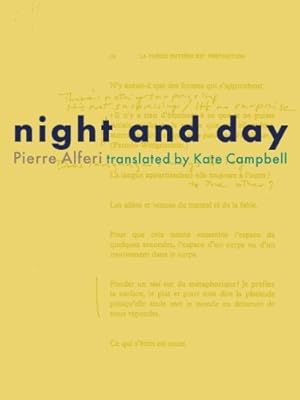 Bild des Verkufers fr Night and Day by Alferi, Pierre [Paperback ] zum Verkauf von booksXpress