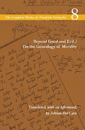 Seller image for The Complete Works of Friedrich Nietzsche, Vol. 8 (Beyond Good and Evil / On the Genealogy of Morality) by Friedrich Nietzsche [Paperback ] for sale by booksXpress