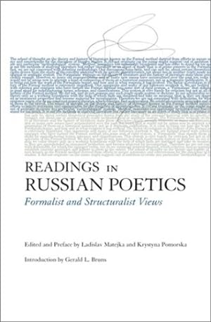 Seller image for Readings in Russian Poetics: Formalist and Structuralist Views (Russian Literature (Dalkey Archive)) [Paperback ] for sale by booksXpress