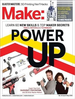 Bild des Verkufers fr Make: Volume 50: Power Up (Make: Technology on Your Time) [Paperback ] zum Verkauf von booksXpress