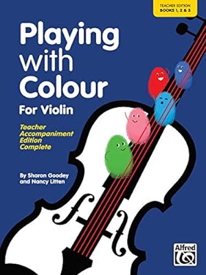 Seller image for Playing with Colour for Violin, Teacher Book [Soft Cover ] for sale by booksXpress