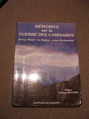 MEMOIRES SUR LA GUERRE DES CAMISARDS