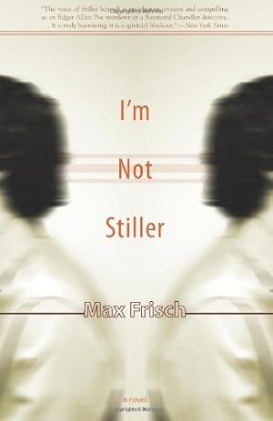 Seller image for I'm Not Stiller by Frisch, Max [Paperback ] for sale by booksXpress