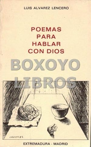 Imagen del vendedor de Poemas para hablar con Dios a la venta por Boxoyo Libros S.L.