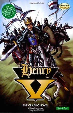 Seller image for Henry V The Graphic Novel: Quick Text (American English) by William Shakespeare [Paperback ] for sale by booksXpress