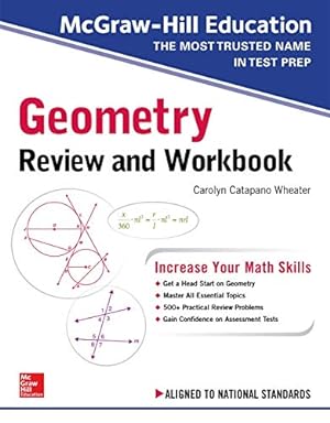 Seller image for McGraw-Hill Education Geometry Review and Workbook Paperback for sale by booksXpress